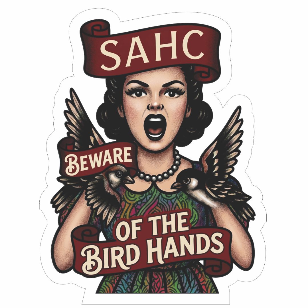 SAHC Bird Hands 4" Decal