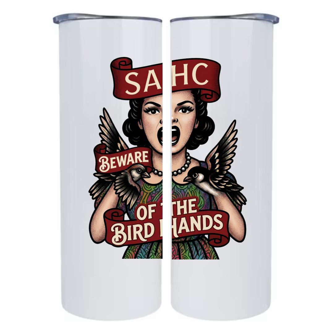 SAHC Bird Hands 20 oz Tumbler