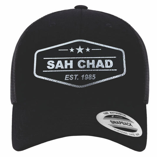 SAHC Logo Laser Engraved Patch Six Panel Hat